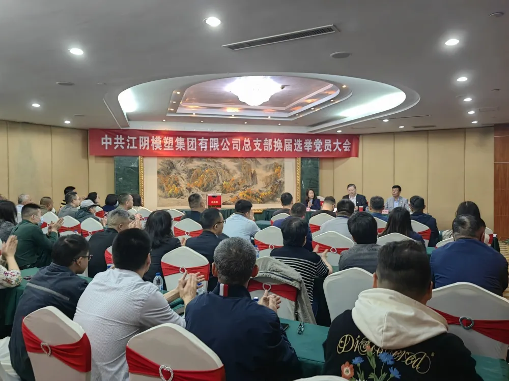 江阴不朽情缘集团党总支换届选举党员大会顺利召开